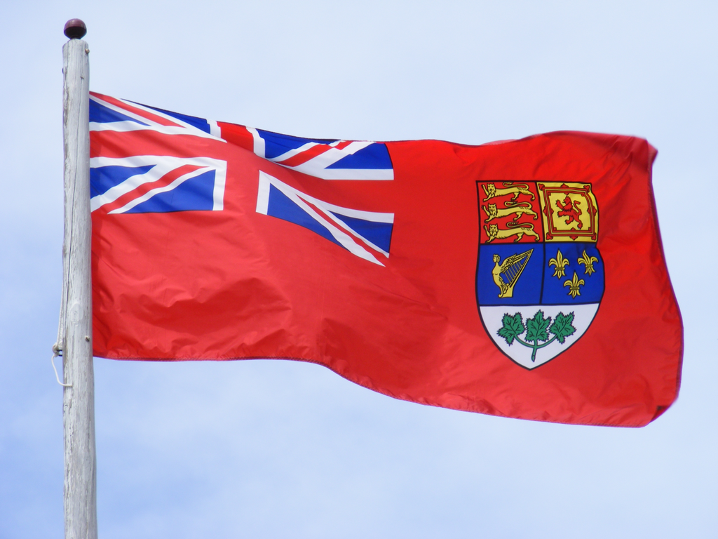 Historical Canadian Red Ensign (1921 - 1957) Polyknit Flag