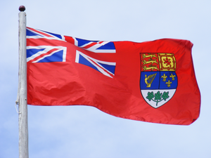 Historical Canadian Red Ensign (1921 - 1957) Polyknit Flag