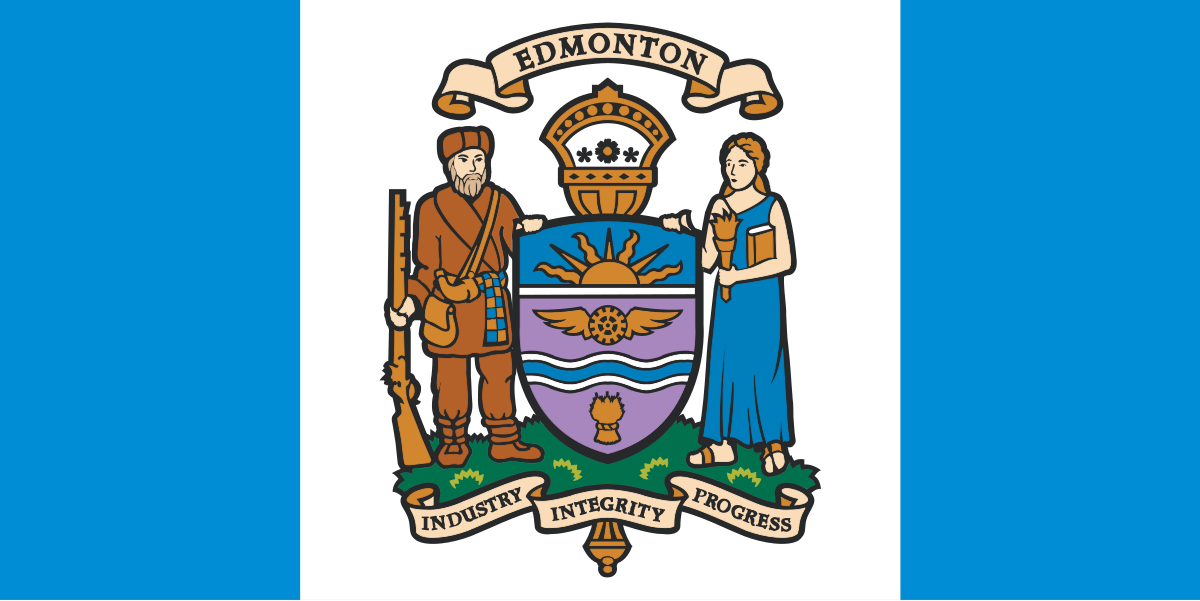 City of Edmonton Flag from FlagMart Canada