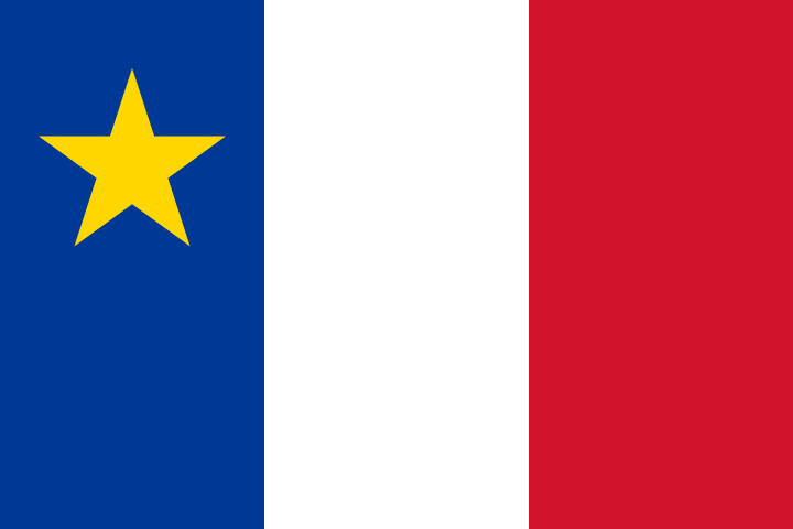 Acadian Polyknit Flag at Flagmart Canada