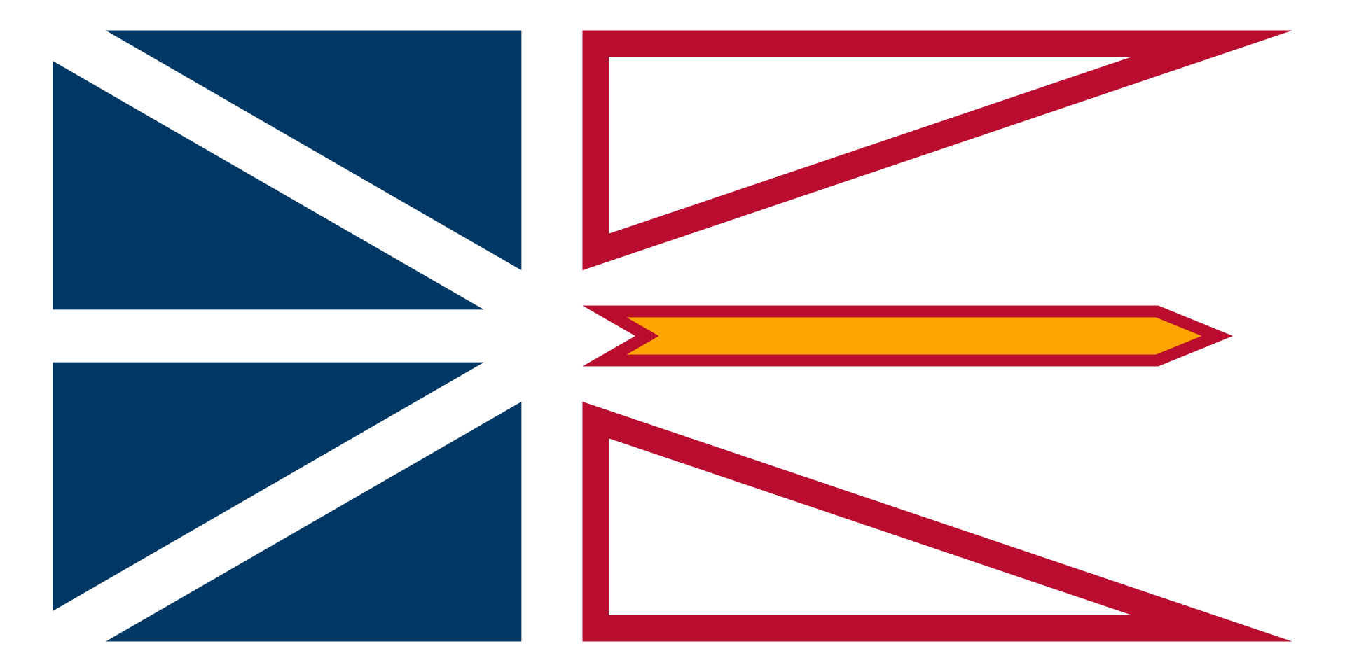 Province of Newfoundland and Labrador Flag from FlagMart Canada