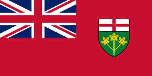 Ontario Polyknit Flag from FlagMart Canada