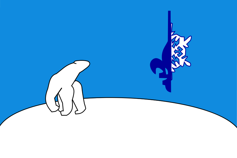 Franco-Ténois Polyknit Flag from FlagMart Canada