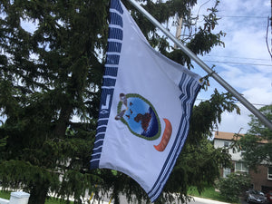 Huronne Wendat Flag, Native Flag, Indigenous Flag, made by FlagMart Canada