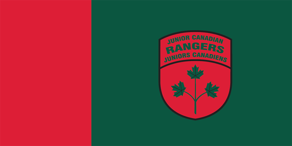 Junior Canadian Rangers Polyknit Flag from FlagMart Canada