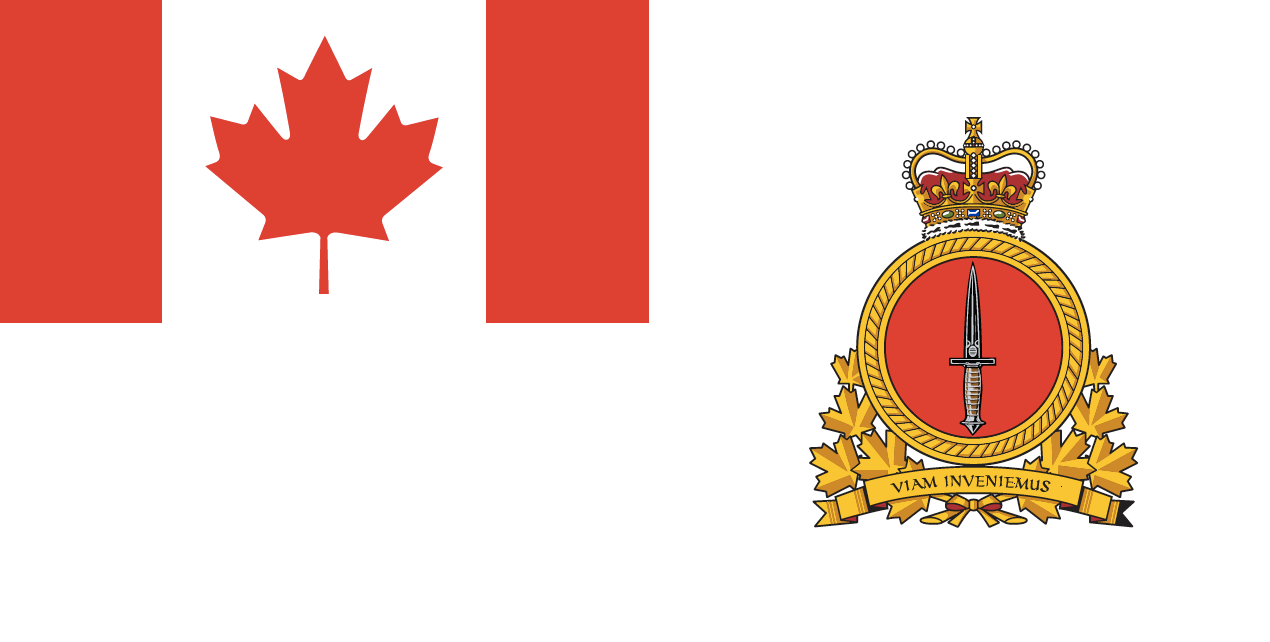 Canadian Special Operations Forces Command (CANSOFCOM) Polyknit Flag