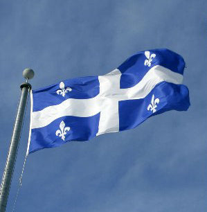 Quebec Provincial Flag