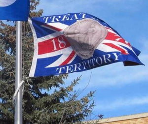Treaty No.6 Territory First Nations Polyknit Flag