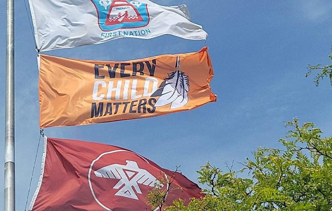 Every Child Matters Flag - FlagMart Canada - Orange Shirt Day - September 30th - Truth and Reconciliation