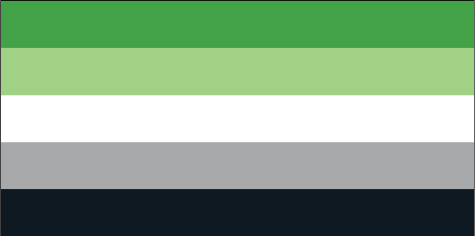 Aromantic Pride Flag