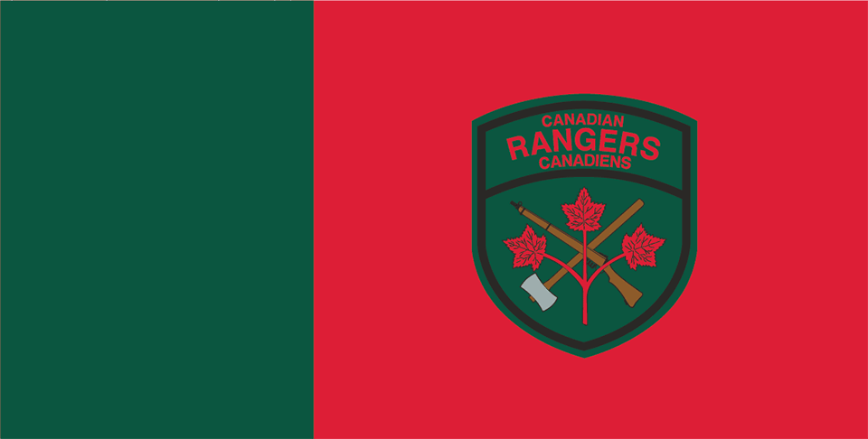 Canadian Rangers Flag