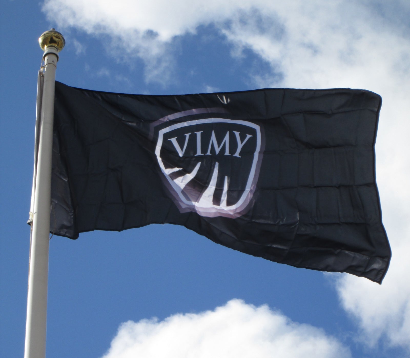 School flag made by FlagMart Canada