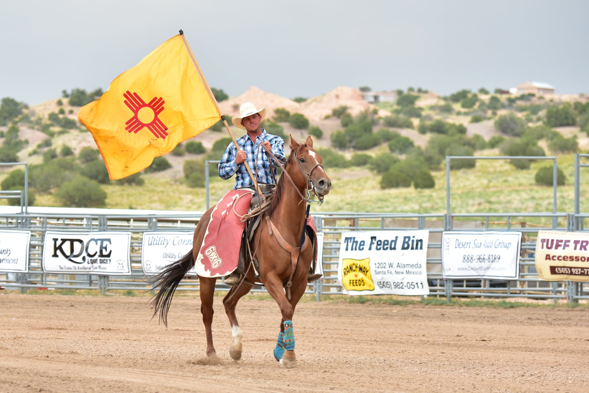New Mexico Rodeo Flag