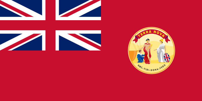 Red Ensigns of Newfoundland Polyknit Flag from FlagMart Canada