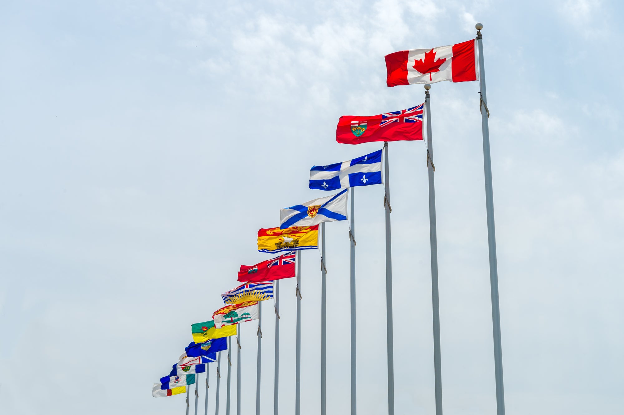 provincial Flag set from FlagMart Canada
