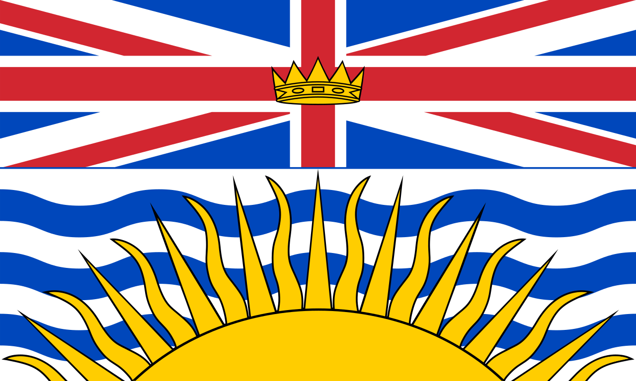 British Columbia Provincial Flag available at FlagMart Canada