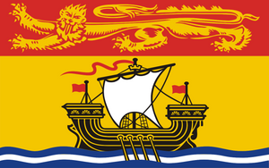 New Brunswick Provincial Flag by Flagmart Canada