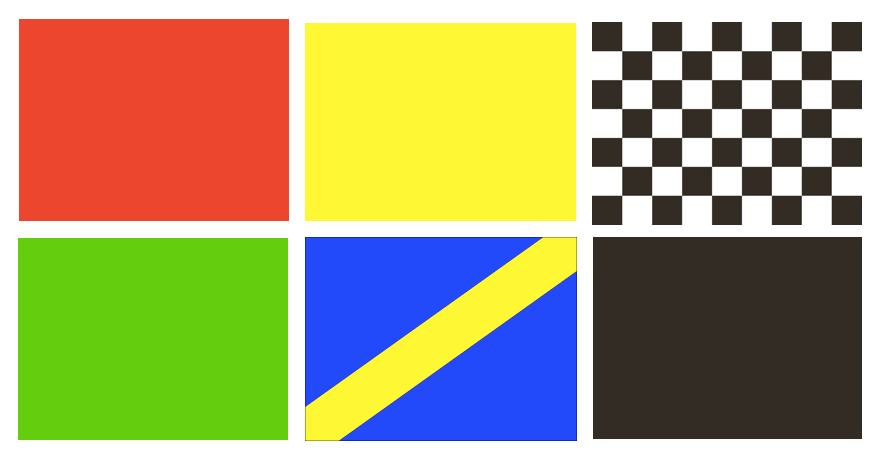 Basic Racing Flag Full Racing Flag Set - Buy Online - Free Shipping | FlagMart Canada