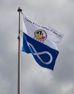 Treaty 8 Confederacy First Nations Polyknit Flag from FlagMart Canada