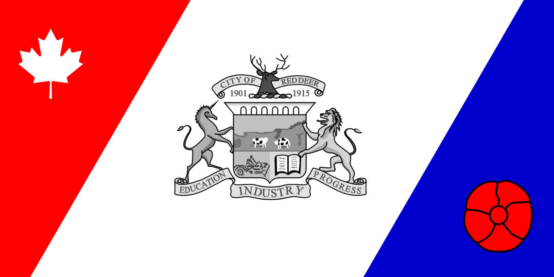 City of Red Deer Flag from FlagMart Canada