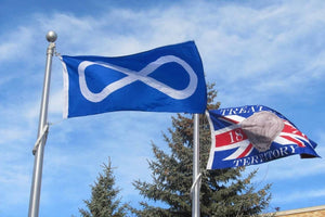 Blue Metis Flag and Treaty 6 Flag available at FlagMart Canada